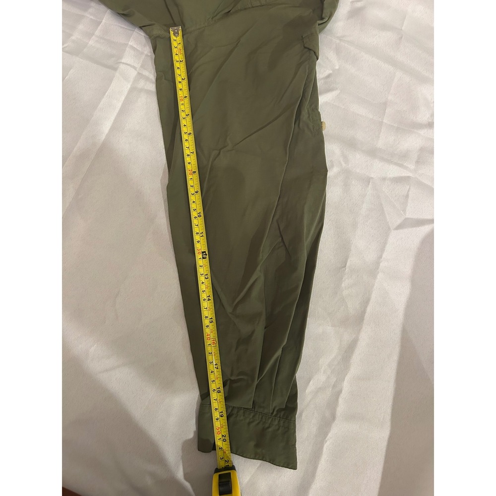 REI Hiking Shirt Mens Large Green Long Sleeve UPF 40 Vented Button Down Outdoor - Picture 5 of 7